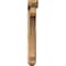 Ekena Millwork Legacy Arts and Crafts Smooth Bracket w/ Offset Brace, Western Red Cedar, 5 1/2"W x 32"D x 40"H BKT0604X32X40LEC03SWR - alternate 4